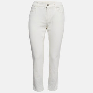 Stella McCartney White Hem Printed Denim Jeans M Waist 28"