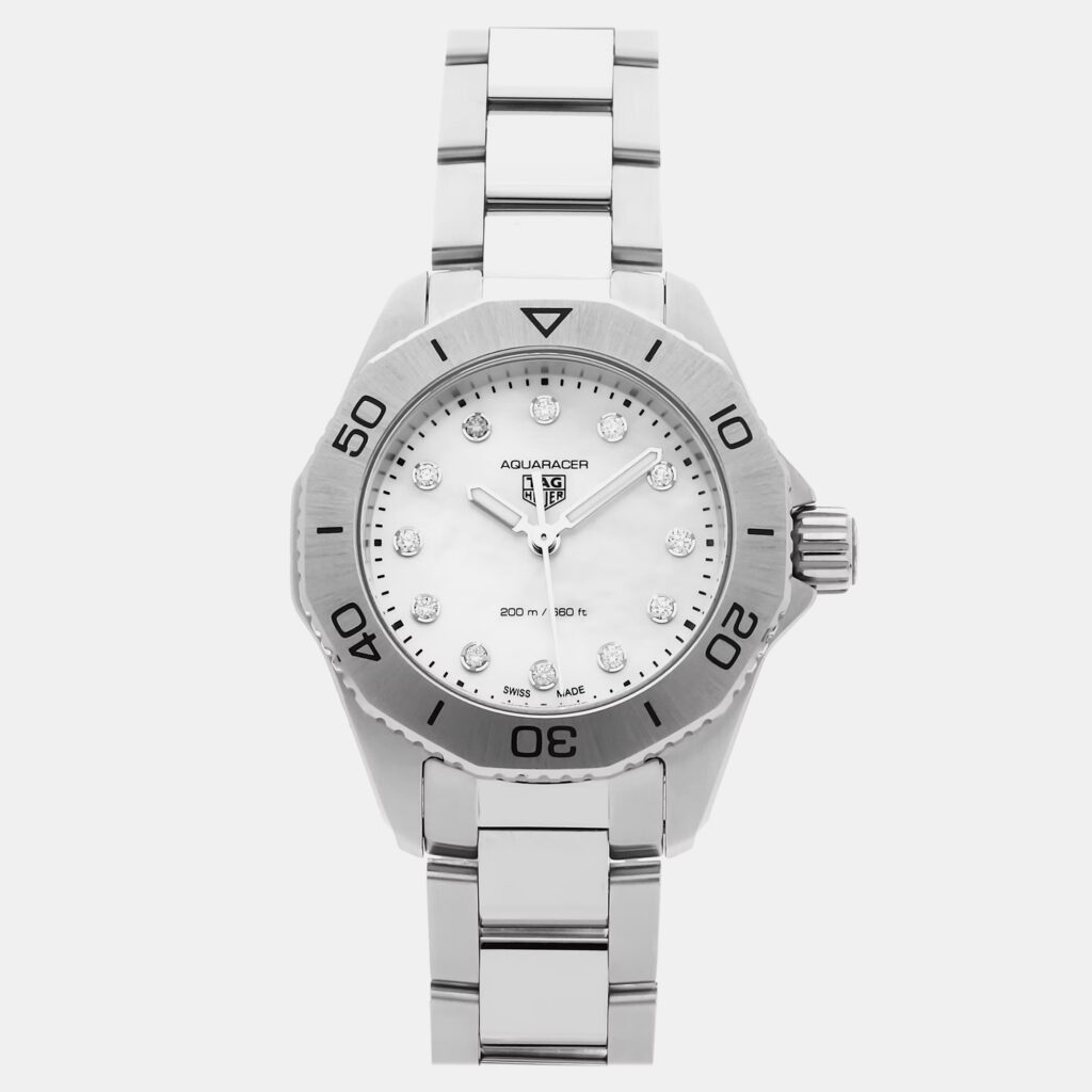 luxury-women-tag-heuer-used-watches-p1116997-004 Tag Heuer Aquaracer Professional 200M WBP1416.BA0622 Quartz Women's Wristwatch 30MM