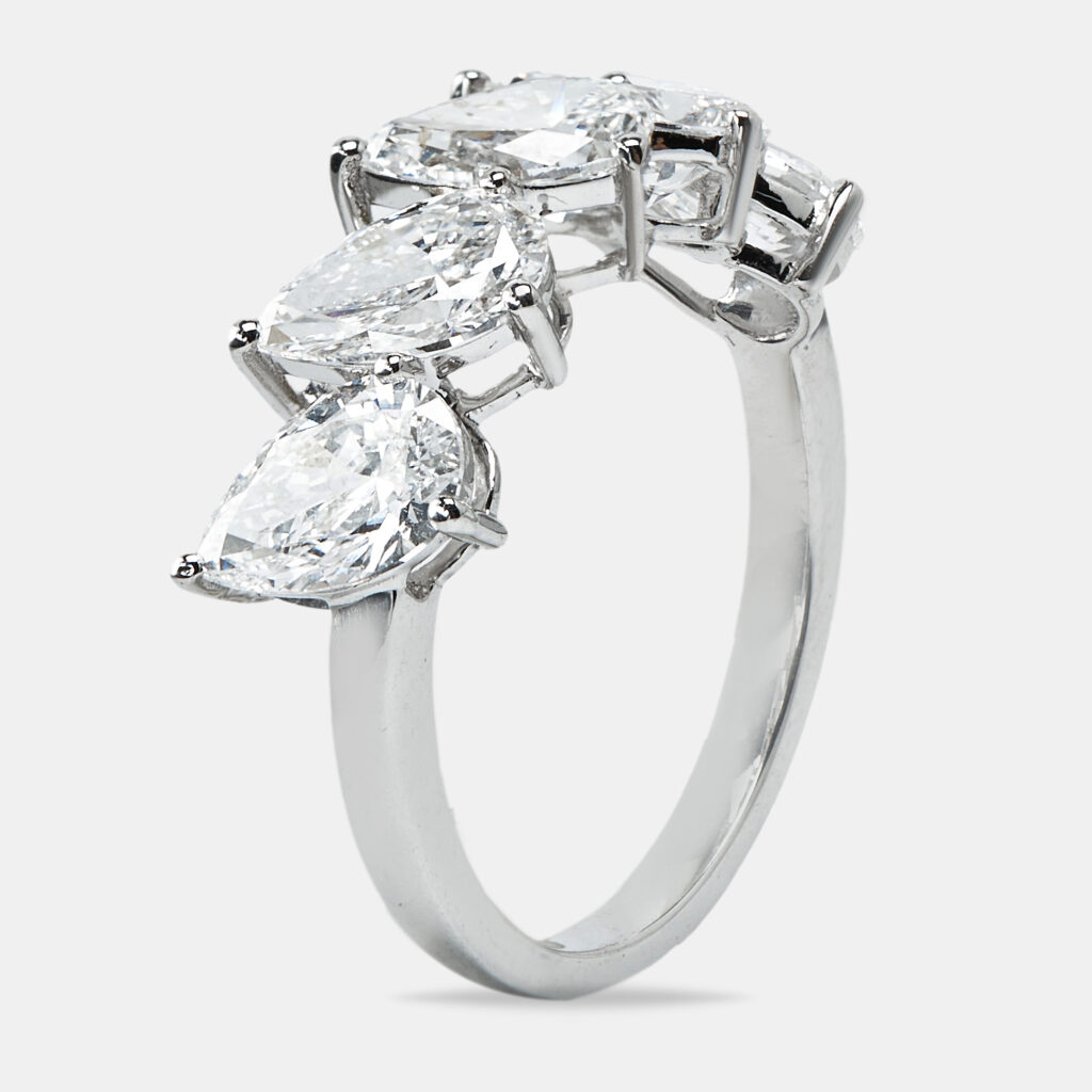luxury-women-the-diamond-edit-new-fine-jewelry-p1148591-004.jpg 2.50 cts Pear Brilliant Cut 18k Lab Grown Diamond 18k White Gold Ring Size 53