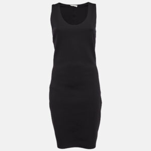 The Row Black Jersey Sleeveless Bodycon Dress M