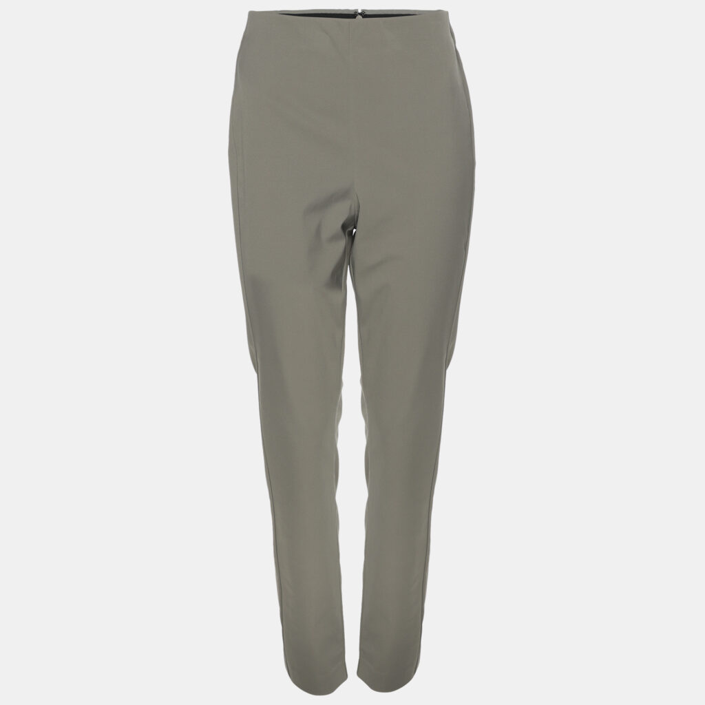 luxury-women-theory-used-clothes-p1169457-001 Theory Grey Stretch Nylon Trouser M