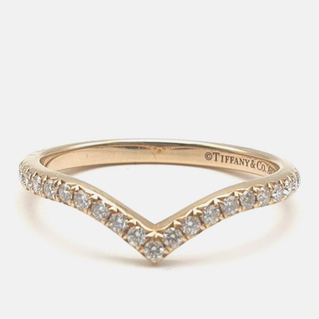 luxury-women-tiffany-co-used-fine-jewelry-p1002891-007 Tiffany & Co. 18K Rose Gold Diamonds Soleste V Ring EU 53