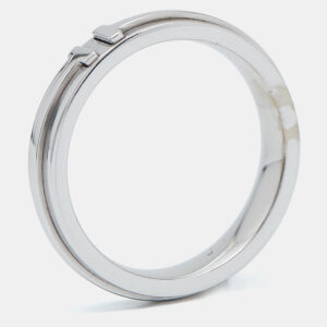Tiffany & Co. Tiffany T 18k White Gold Narrow Ring Size 59
