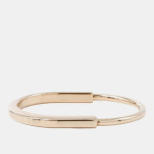 Tiffany & Co. 18K Pink Gold Lock Bangle
