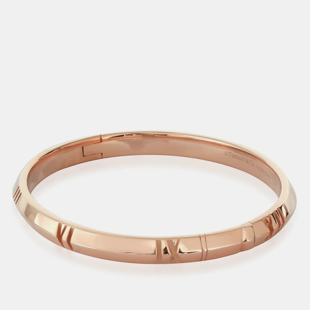 Tiffany & Co. Atlas Bracelet in 18k Rose Gold