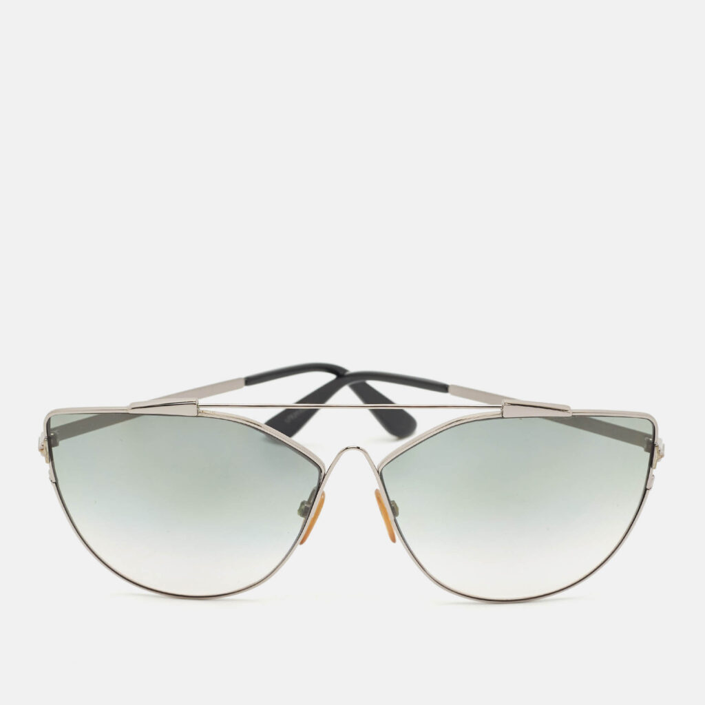 luxury-women-tom-ford-used-accessories-p1162093-004 Tom Ford Green Gradient Jacquelyn TF563 Cat Eye Sunglasses