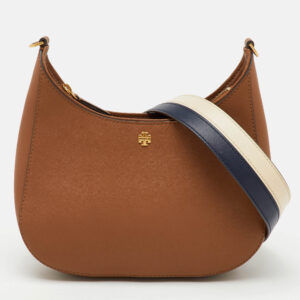 Tory Burch Beige Leather Emerson Swingpack Shoulder Bag