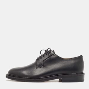 Tom Ford Black Leather Padlock Ankle Wrap Pumps Size 37