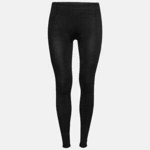 Valentino Black Stretch Jersey Leggings M