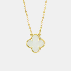 Van Cleef & Arpels 18K Yellow Gold Vintage Alhambra Pendant Necklace