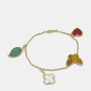 Van Cleef & Arpels Lucky Alhambra Yellow Gold Bracelet