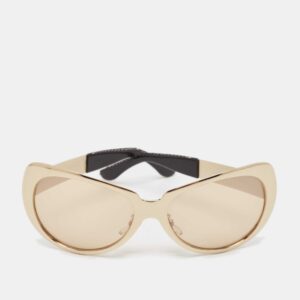 Versace Brown Gold Tone X99/P Cat Eye Sunglasses