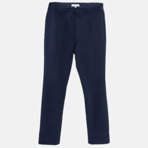Vince Navy Blue Jersey Stitch Front Seam Ponte Leggings S