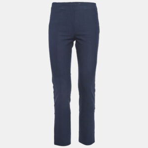 Vince Navy Blue Jersey Stitch Front Seam Ponte Leggings S