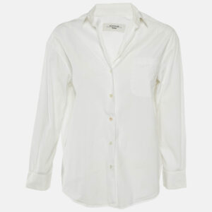 Weekend Max Mara White Cotton Long Sleeve Shirt XS