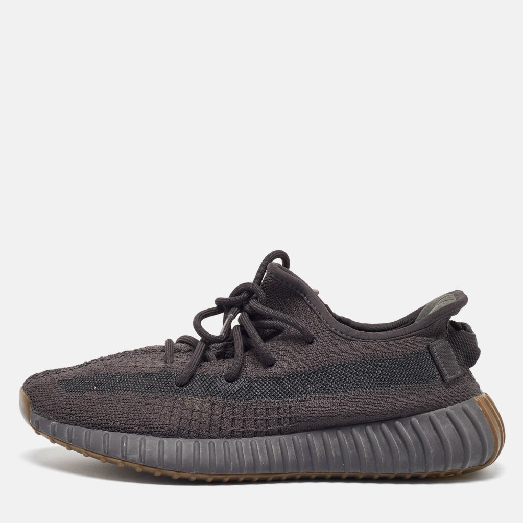 luxury-women-yeezy-x-adidas-used-shoes-p1028621-010 Yeezy x Adidas Black Knit Fabric Boost 350 V2 Cinder Sneakers Size 40 2/3