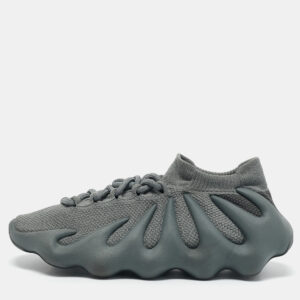 Yeezy x Adidas Grey Knit Fabric 450 Sneakers Size 40
