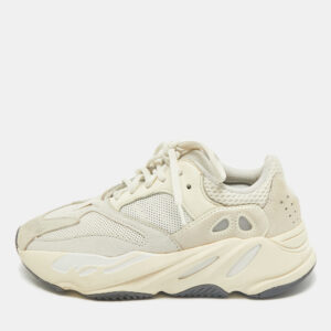 Yeezy x Adidas Cream Suede and Mesh Boost 700 Analog Sneakers Size 38 2/3
