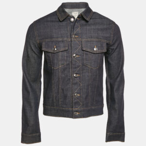Zadig & Voltaire Blue Denim Button Front Base Brut Jacket XS