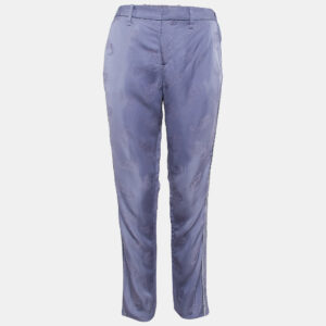 Zadig & Voltaire Lavender Floral Jacquard Trousers M