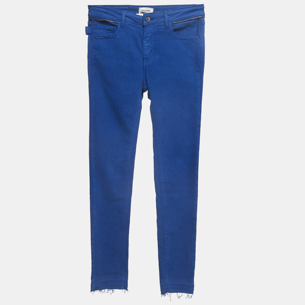 Zadig & Voltaire Blue Denim Eva Cher Jeans S Waist 25"