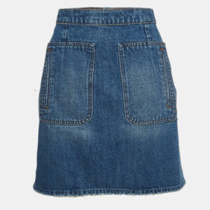 Zadig & Voltaire Blue Denim Juny Bleu Mini Skirt M