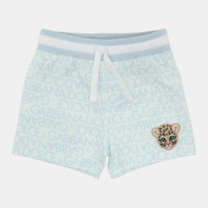 luxury-kids-dolcegabbana-new-boys-p1182145-001.jpg dolce & gabbana blue/white logo print knit shorts 6-9 month