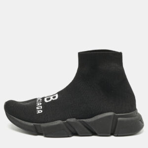 luxury-men-balenciaga-new-shoes-p1180978-002.jpg balenciaga black knit fabric speed trainer sneakers size 39
