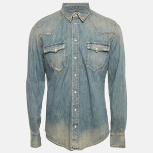 luxury-men-dolcegabbana-used-clothes-p1181679-006.jpg dolce & gabbana blue faded distressed denim shirt xl