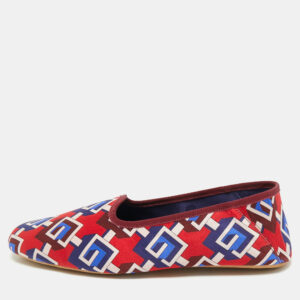 luxury-men-gucci-new-shoes-p1172396-003.jpg gucci red/blue geometric g print satin smoking slippers size 45