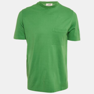 luxury-men-hermes-used-clothes-p1210294-005.jpg hermes green cotton pique crew neck t-shirt m