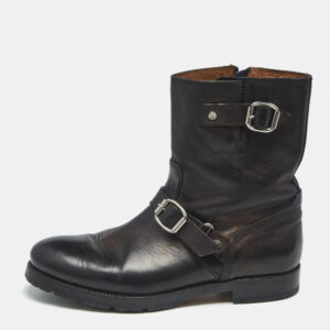 luxury-men-jimmy-choo-used-shoes-p1183107-001.jpg jimmy choo black leather ankle length boots size 43