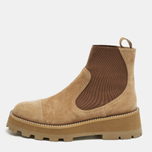 luxury-men-jimmy-choo-used-shoes-p1210056-001.jpg jimmy choo beige elastic and suede clayton ankle length boots size 42
