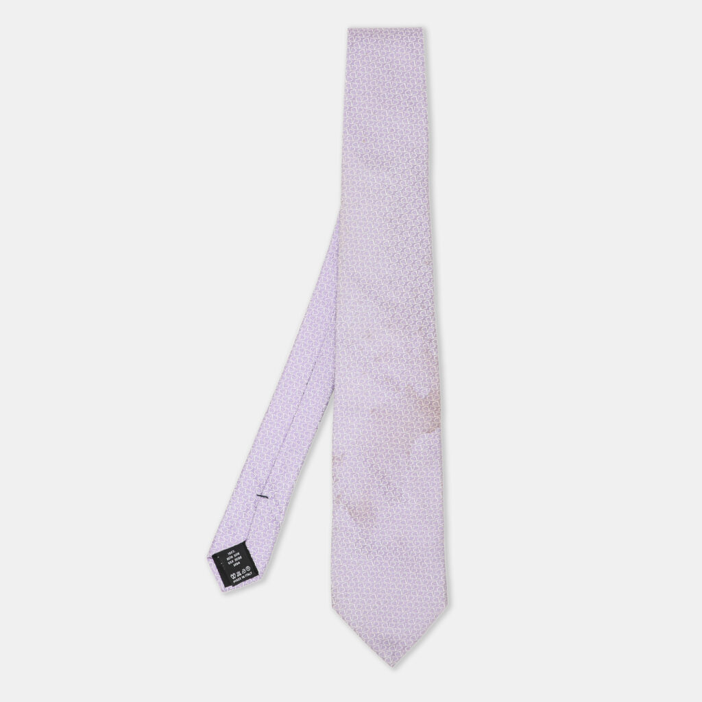 luxury-men-valentino-used-accessories-p1130161-001.jpg Valentino Purple Logo Patterned Silk Tie