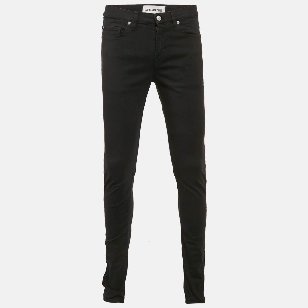 luxury-men-zadig-and-voltaire-new-clothes-p1128377-001.jpg Zadig & Voltaire Black Denim Slim Fit David Jeans S Waist 31"