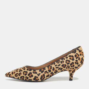 luxury-women-age-of-innocence-used-shoes-p1210045-001.jpg age of innocence brown/beige calf hair pointed toe pumps size 39