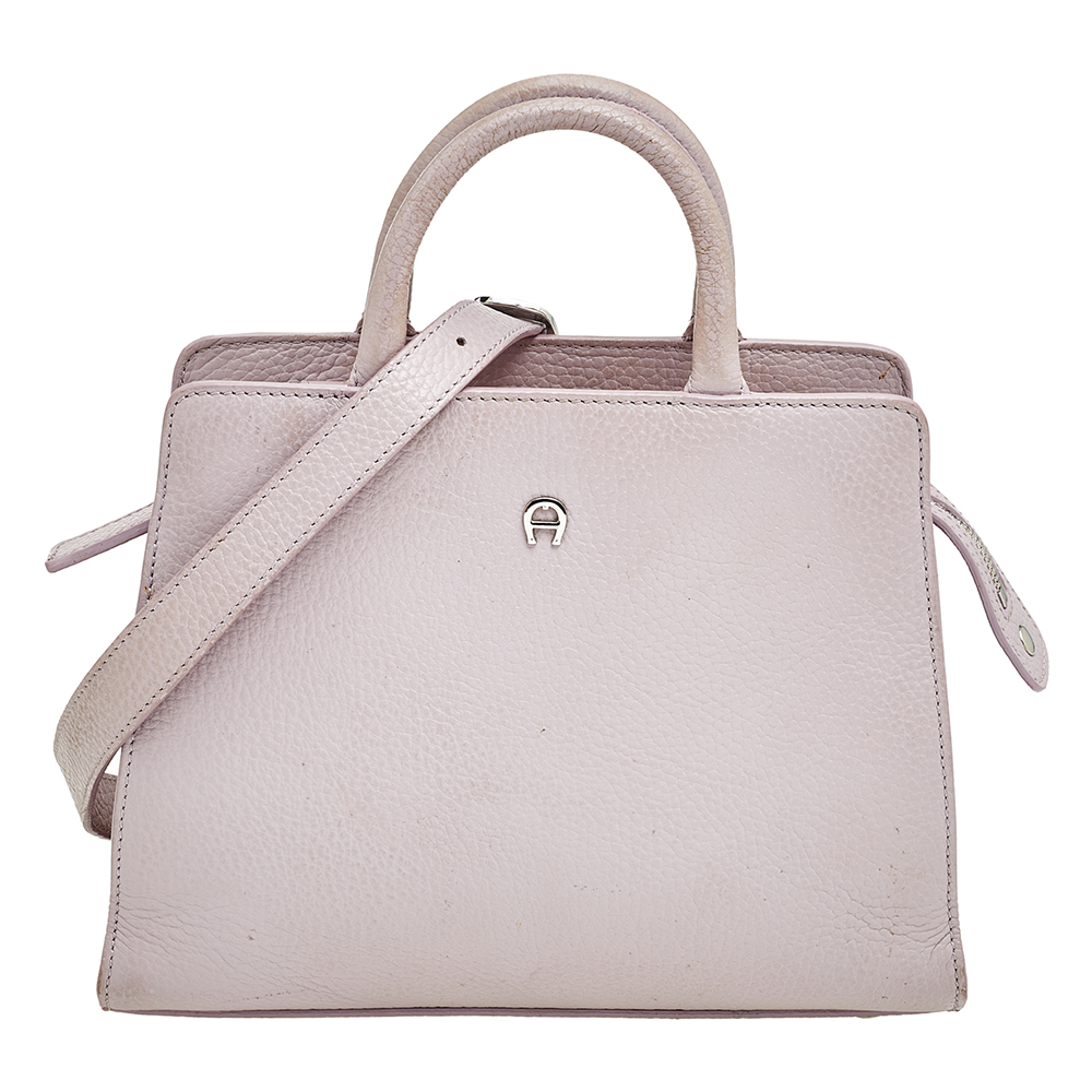 luxury-women-aigner-used-handbags-p579288-009.jpg Aigner Lilac Leather Tote