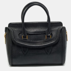 luxury-women-alexander-mcqueen-used-handbags-p1172087-010.jpg alexander mcqueen black leather medium heroine satchel