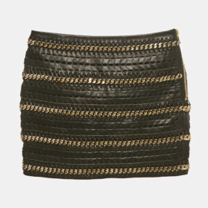 luxury-women-balmain-new-clothes-p1181898-001.jpg balmain black leather chain detail mini skirt s