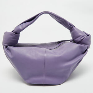 luxury-women-bottega-veneta-used-handbags-p1180056-005.jpg bottega veneta purple leather mini double knot clutch bag