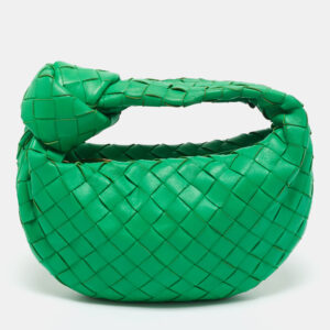 luxury-women-bottega-veneta-used-handbags-p1195857-014.jpg bottega veneta green intrecciato leather mini jodie hobo