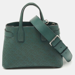 luxury-women-burberry-used-handbags-p1175027-012.jpg burberry green perforated leather small banner tote