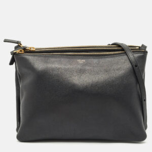 luxury-women-celine-used-handbags-p1177223-013.jpg céline black leather large trio crossbody bag