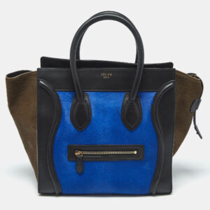 luxury-women-celine-used-handbags-p1179864-018.jpg celine tricolor calf hair and leather mini luggage tote