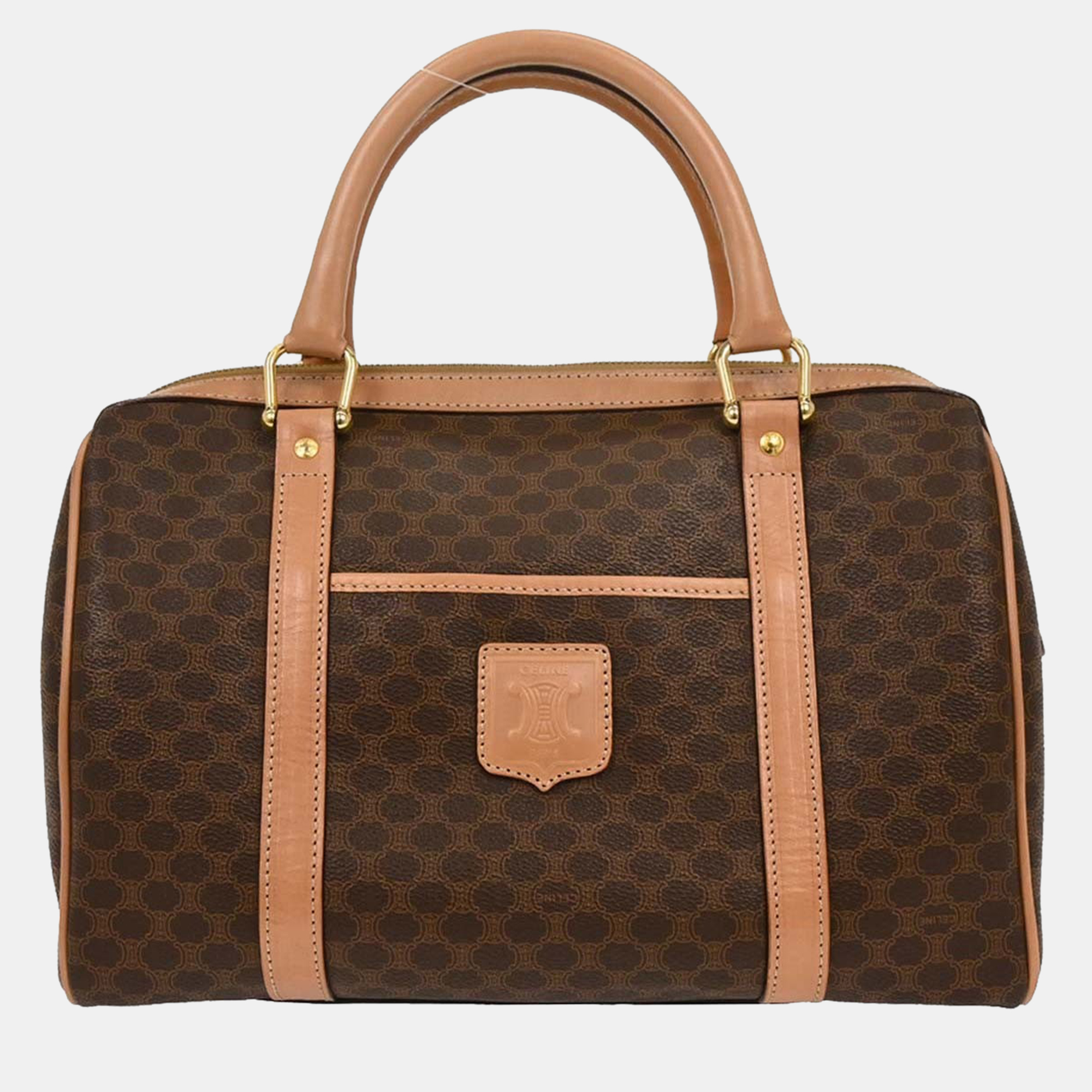 celine brown macadam handbag