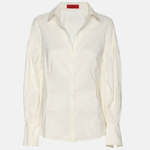 luxury-women-ch-carolina-herrera-used-clothes-p1201717-001.jpg ch carolina herrera cream nylon long sleeve tops m