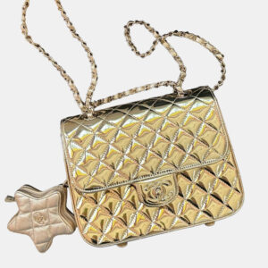 luxury-women-chanel-used-handbags-p1209733-001.jpg chanel 24c gold patent leather star shoulder bag