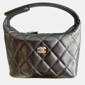luxury-women-chanel-used-handbags-p1209802-001.jpg chanel 25c black quilted leather hobo bag