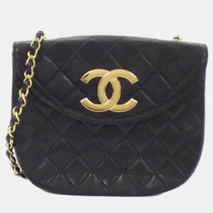 luxury-women-chanel-used-handbags-p1210122-001.jpg chanel black lambskin shoulder bag