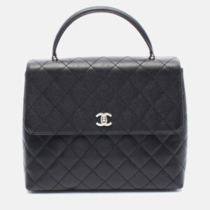 luxury-women-chanel-used-handbags-p1210491-002.jpeg chanel cc coco matelasse black calfskin top handle handbag